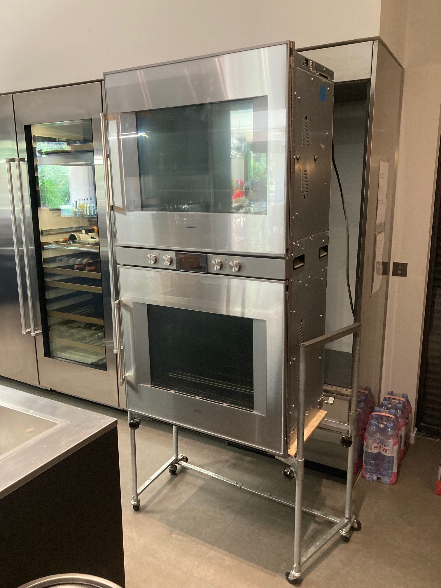 Intervention solo sur four de 300kg grace a outillage specifique